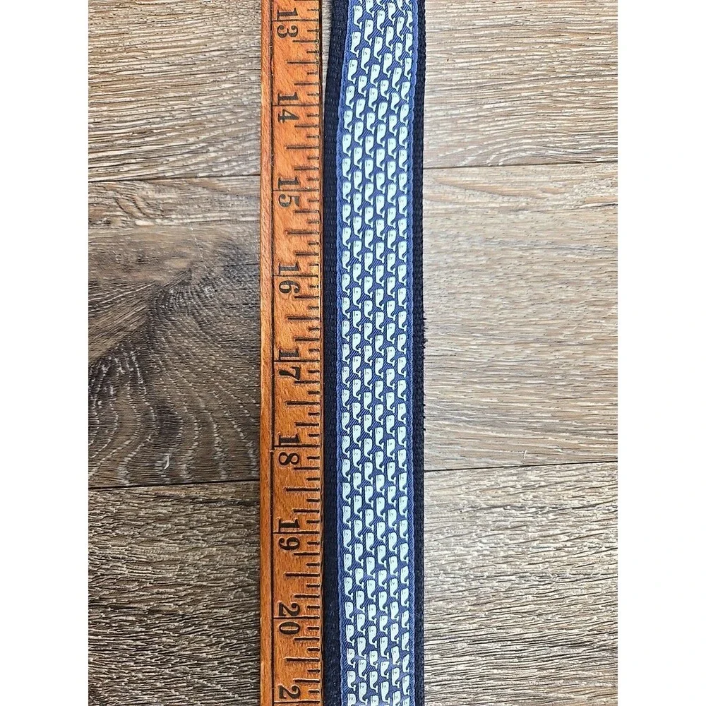 Vineyard Vines Whale Canvas Ribbon Belt Youth Kids Size 26 Pre-Teen Teen Child